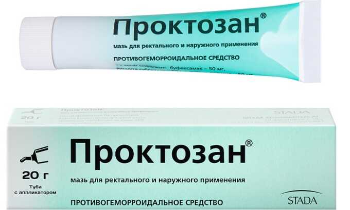 Мазь или свечи Протоктозан — средство комплексного действия, обладающее антисептическими, обезболивающими, противовоспалительными и заживляющими свойствами