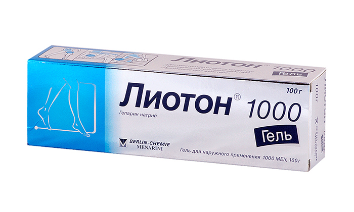 упаковка геля Лиотон 1000