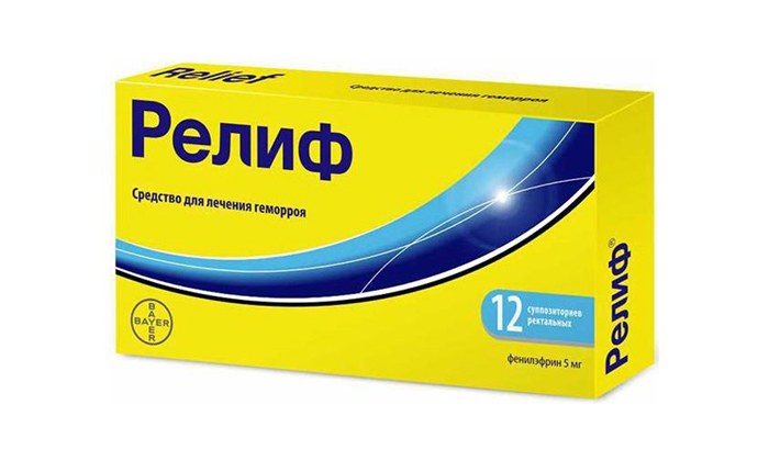 Средство от геморроя Релиф